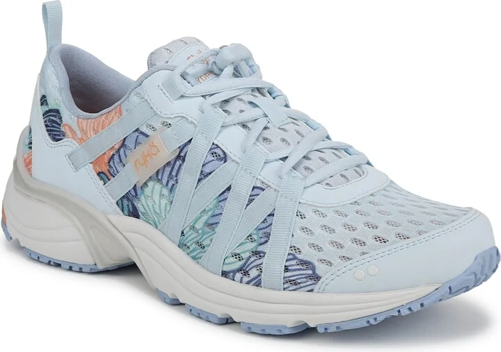 Ice Blue Mesh,faux Leather