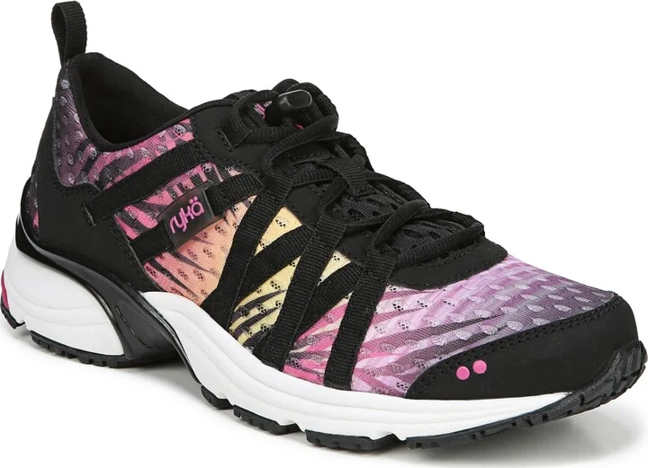 Ryka Women's Hydro Sport Water Sneakers - Blue Palm Mesh/Faux Leather