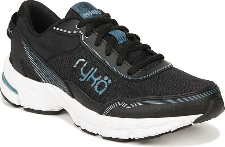 Ryka Womens Insight Walking Shoes Black 5 M