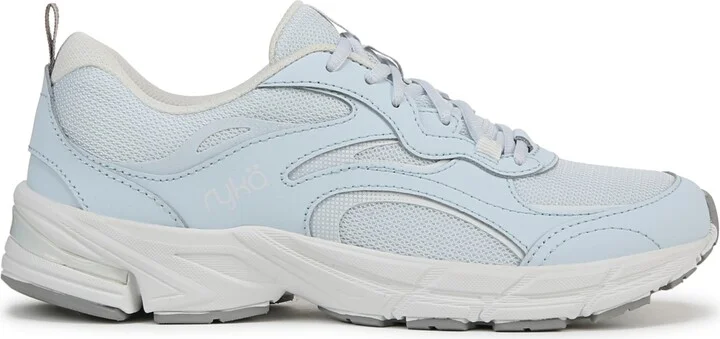 Ryka Women's Integrity Walking Sneakers - Silver Mesh/Leather - Image 6