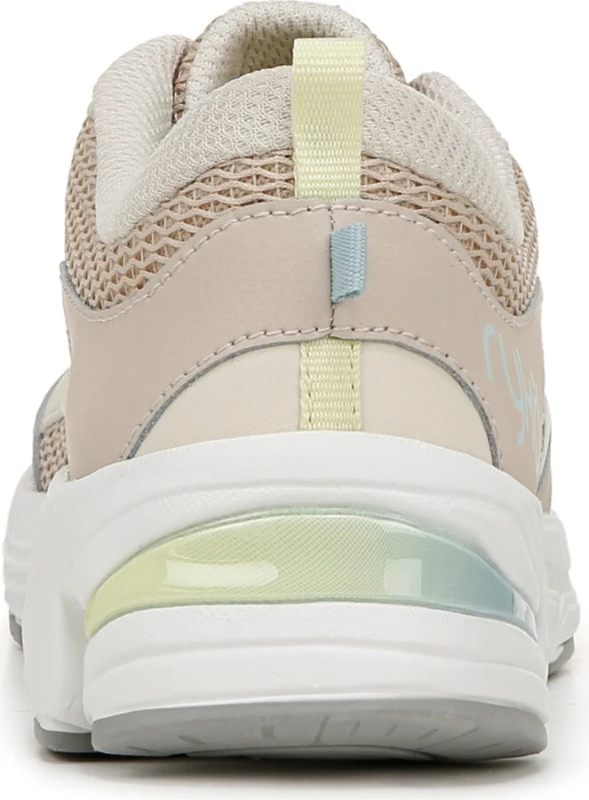Ryka Women's Invoke Lace Up Walking Sneakers - Gardenia White Mesh/Leather - Image 7