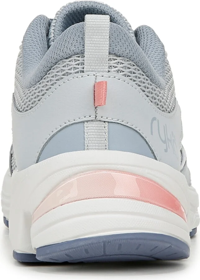 Ryka Women's Invoke Lace Up Walking Sneakers - Gardenia White Mesh/Leather - Image 11