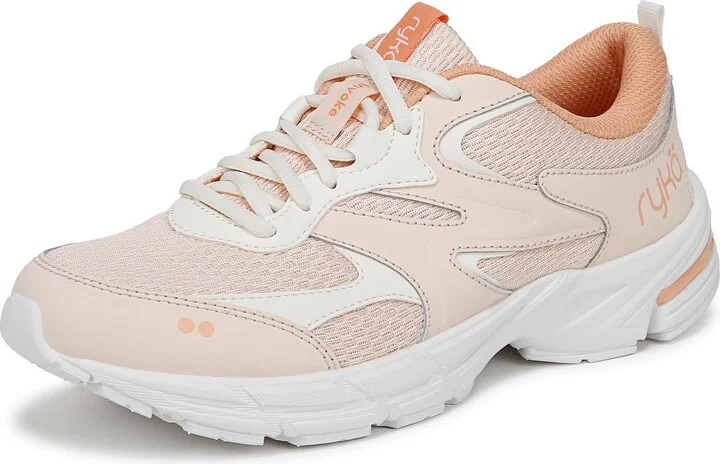 Ryka Womens Invoke Walking Shoes Peach Blush 11 M