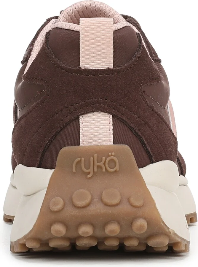 Ryka Women's Jetsetter Lace Up Retro Sneakers - Academy Blue Suede/Fabric - Image 7
