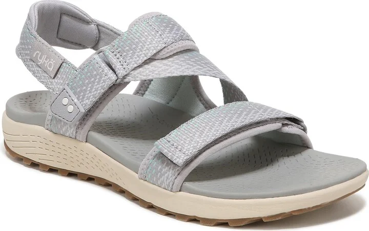 Ryka Women's Kona Trek Hiking Sandal Paloma Grey 7 W