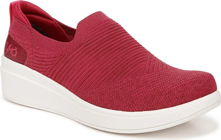 Ryka Womens Limitless Slip On Sneaker Granita Pink 11 W