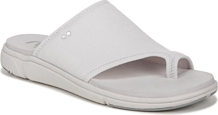 Ryka Womens Margo Slide Sandal Nimbus Grey 9.5 M