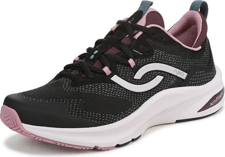 Ryka Women's Never Quit 2 Cross Training Shoes Black 7.5 M
