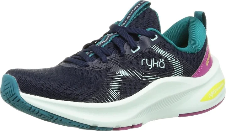 Ryka Women's Never Quit Training Shoe Navy Blue 5 M