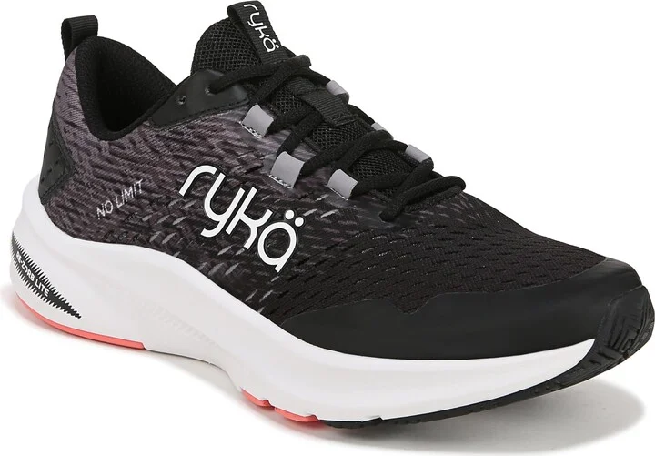 Ryka Womens No Limit Cross Training Shoes Black/Purple 11 M