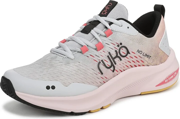 Ryka Womens No Limit Cross Training Shoes Vapor Grey 12 M