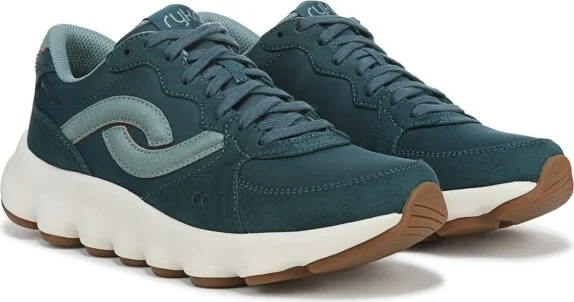 Ryka Women's Podflow Retro Walking Shoes Deep Sea Green Mesh Fabric 7.5 W - Image 2