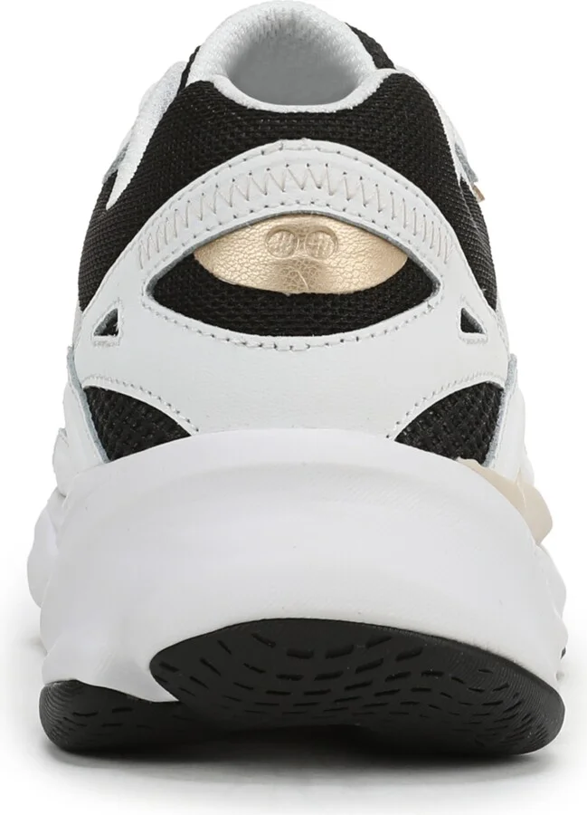 Ryka Women's Rezorb Max Classic Lace Up Walking Sneakers - Flintstone Blue Leather/Mesh - Image 8
