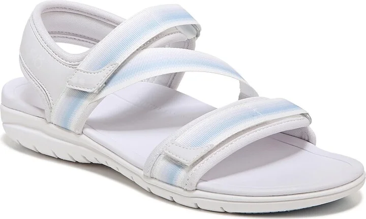 Ryka Women's Savannah III Strappy Sandal Nimbus Grey 6 W