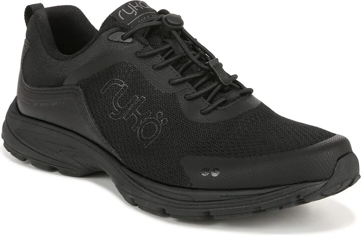 Ryka Womens Sky Walk Swift Walking Shoes Black 5.5 M
