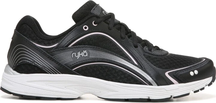 Ryka Women's Sky Walk Walking Shoes - Grey/Aqua Mesh/Leather - Image 6