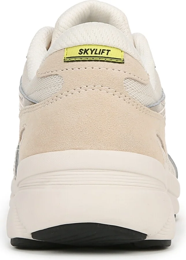 Ryka Women's Skylift Lace Up Walking Sneakers - Gold Metallic Mesh/Leather/Faux Leather - Image 3