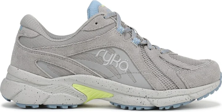Ryka Women's Skylift Tr Trail Walking Sneakers - Paloma Grey Suede/Mesh - Image 2