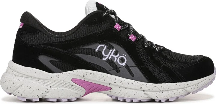 Ryka Women's Skylift Tr Trail Walking Sneakers - Paloma Grey Suede/Mesh - Image 6