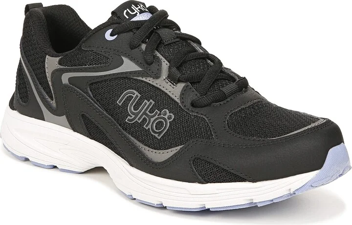 Ryka Womens Standout Walking Shoes Black 9.5 W