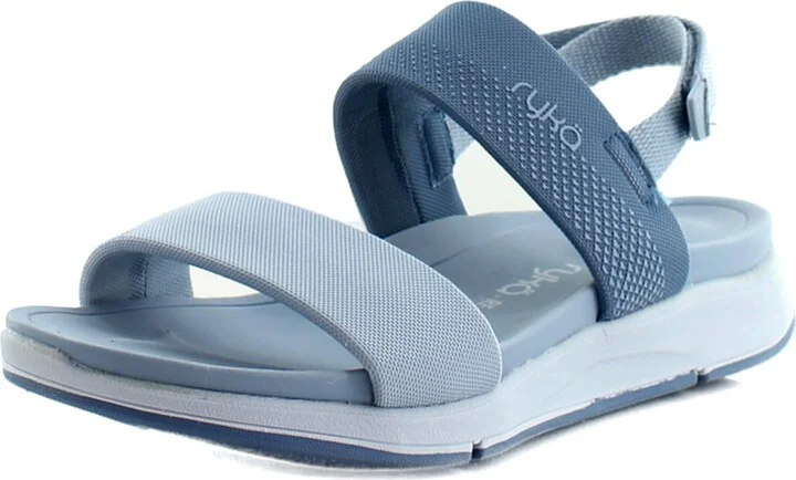 Ryka Womens Take Charge Slingback Sport Sandals Coronet Blue 12 M