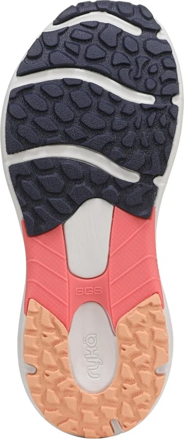 Ryka Women's Treetop Trail Walking Sneakers - Ashley Blue Leather/Mesh - Image 5
