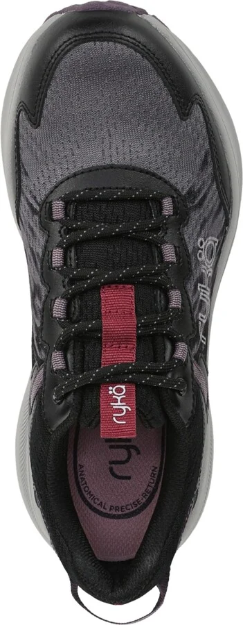 Ryka Women's Treetop Trail Walking Sneakers - Ashley Blue Leather/Mesh - Image 8
