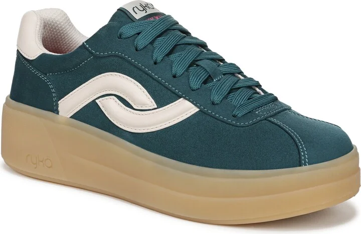 Ryka Women's Viv Max Lace Up Platform Sneakers