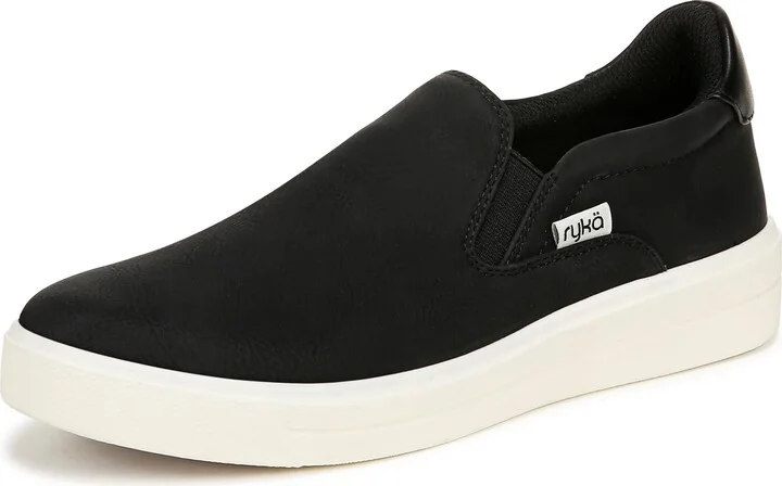 Ryka Womens Viv Slip on Slip On Shoes Black 8.5 M