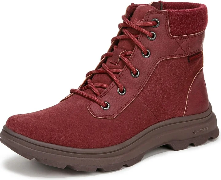 Windsor Red Suede Leather