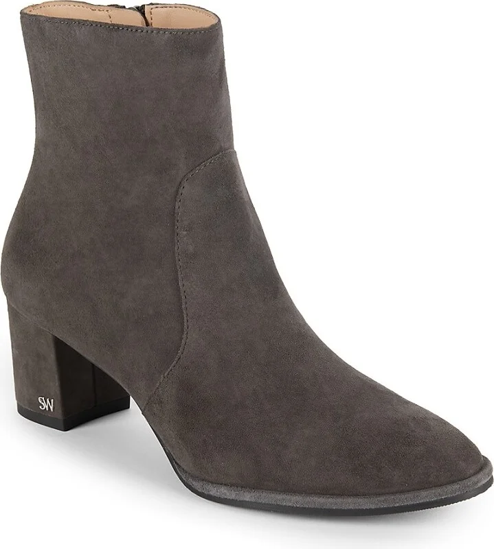 Ryland Suede Block Ankle Boots - Image 2
