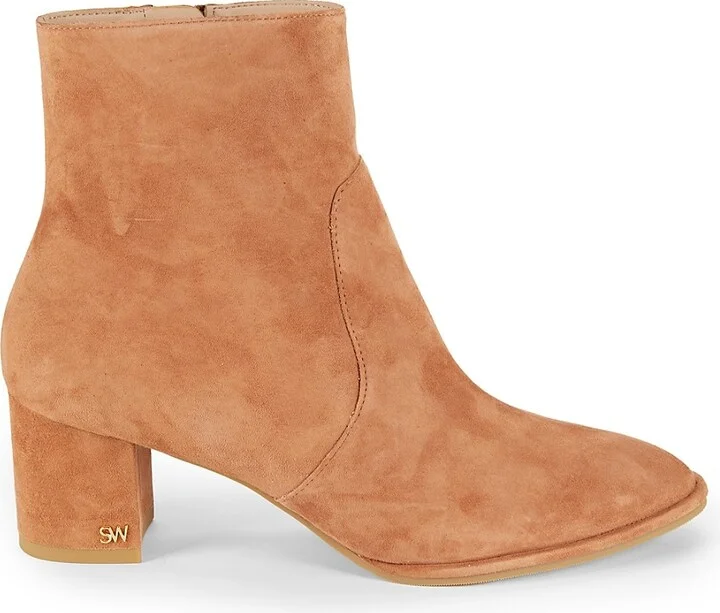Ryland Suede Block Ankle Boots