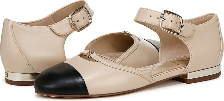 Rylie Ankle Strap Cap Toe Flat - Image 9