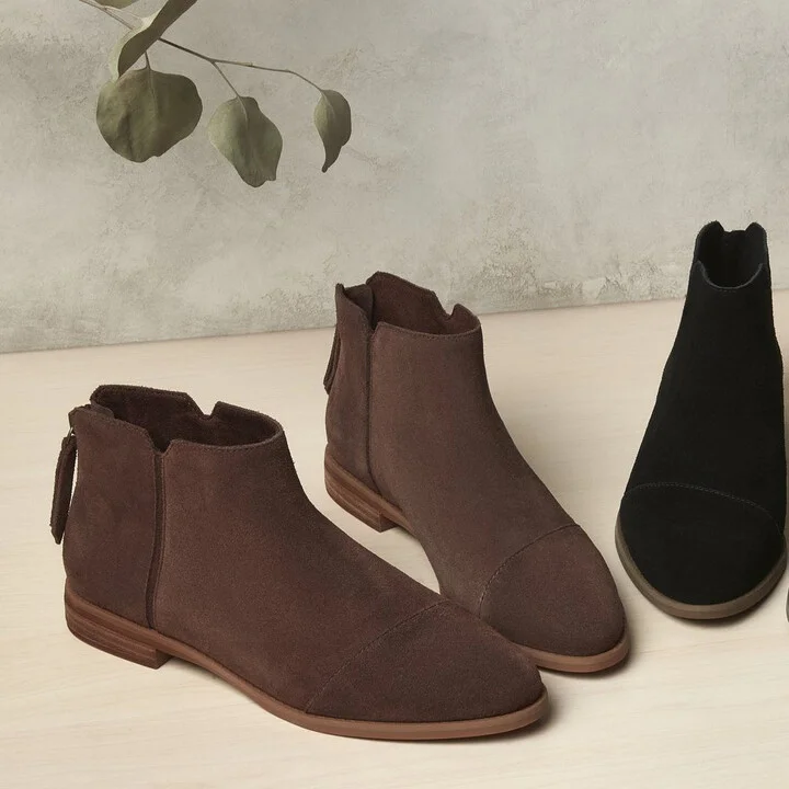 Rylie Dark Suede Boot - Image 2