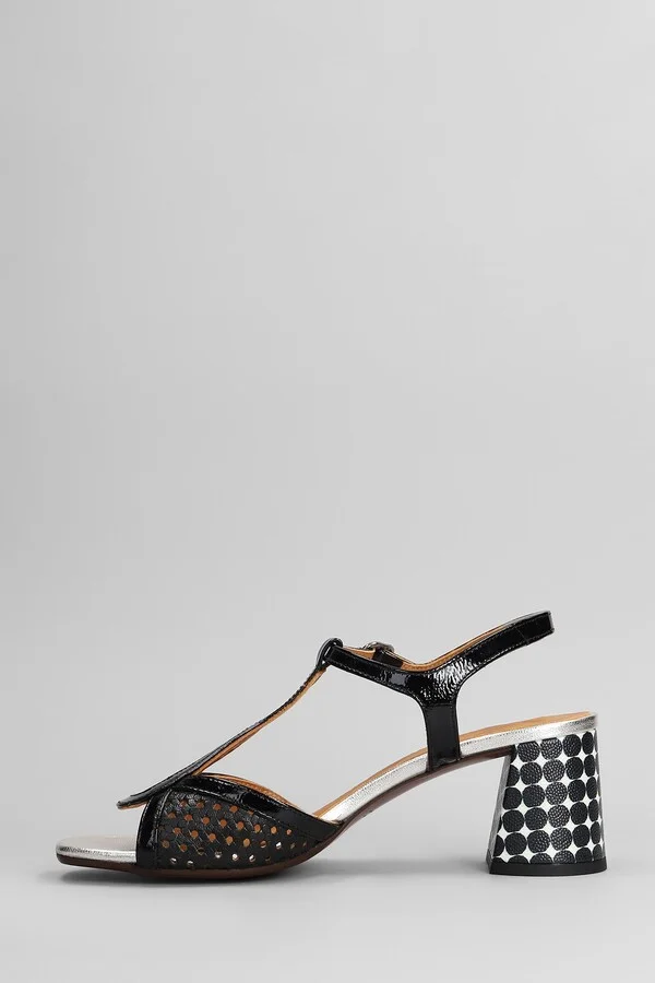 Rysona Sandals In Black Leather - Image 3