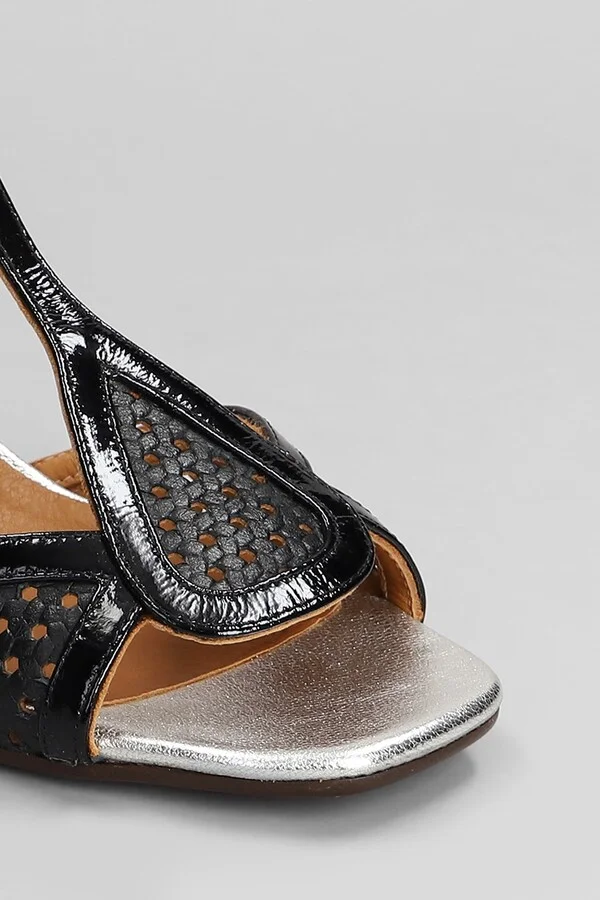 Rysona Sandals In Black Leather - Image 5