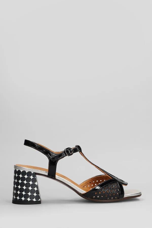 Rysona Sandals In Black Leather