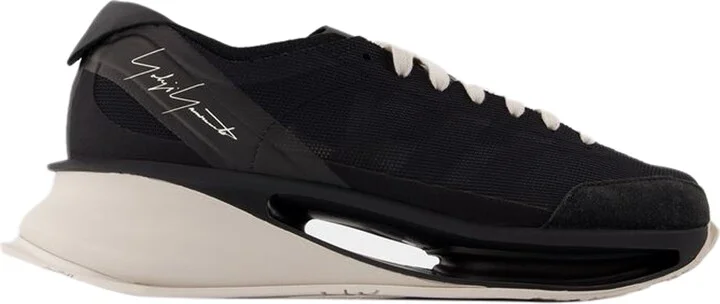 S Gendo Run Sneakers - Y-3 - Leather - Black