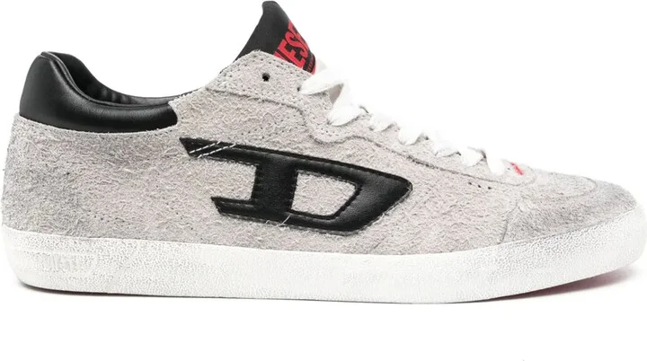 S-Leroji-Distressed sneakers