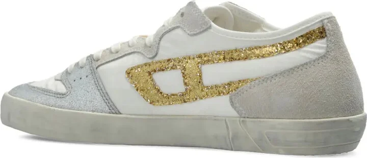 S-Leroji glitter-panel low sneakers - Image 3