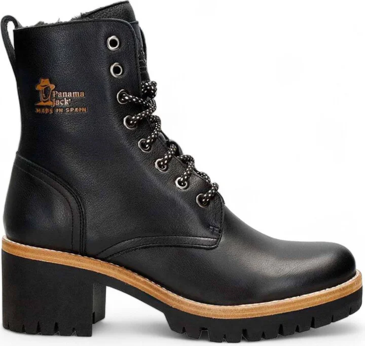 s Women's Black Leather Padma B11 Boots