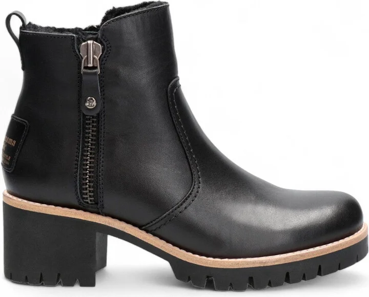 s Women's Black Trav B2 Leather Boots