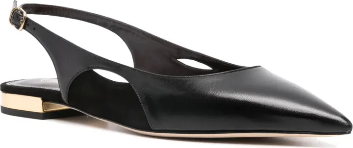 Saada leather ballerina shoes - Image 2
