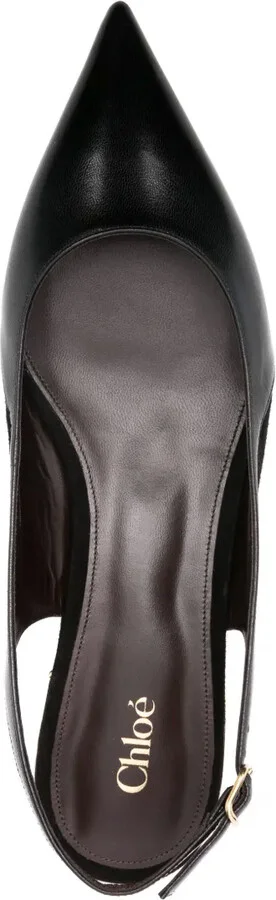 Saada leather ballerina shoes - Image 4