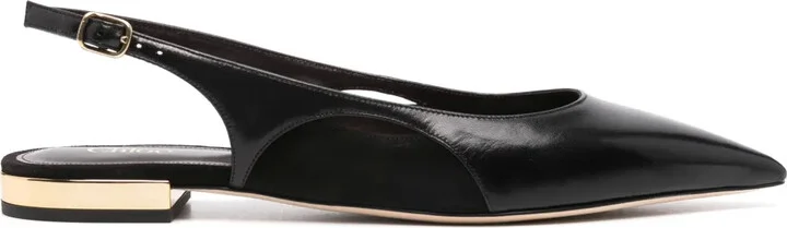 Saada leather ballerina shoes