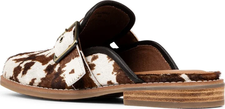 Sabel Genuine Calf Hair Buckle Mule - Image 2