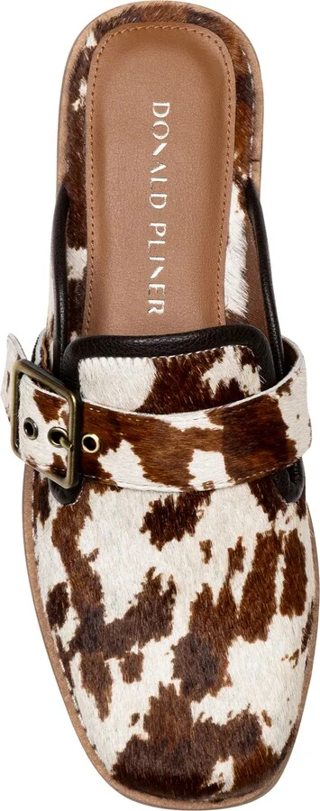 Sabel Genuine Calf Hair Buckle Mule - Image 4