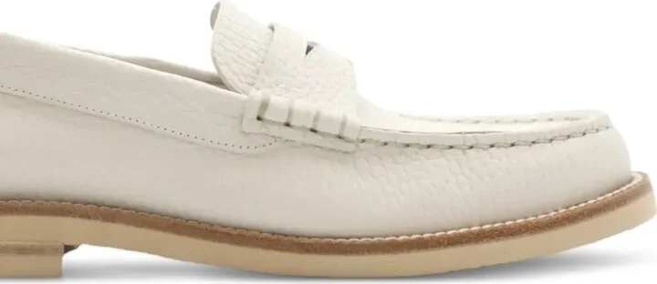 Sabela pebble-leather loafers - Image 2