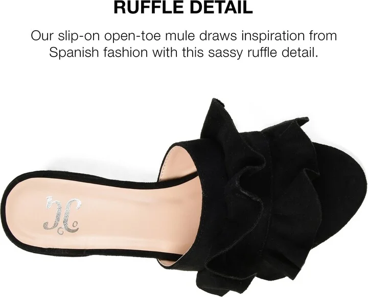Sabica Ruffle Slide Sandal - Image 10