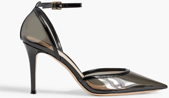 Sabin TPU and patent-leather pumps